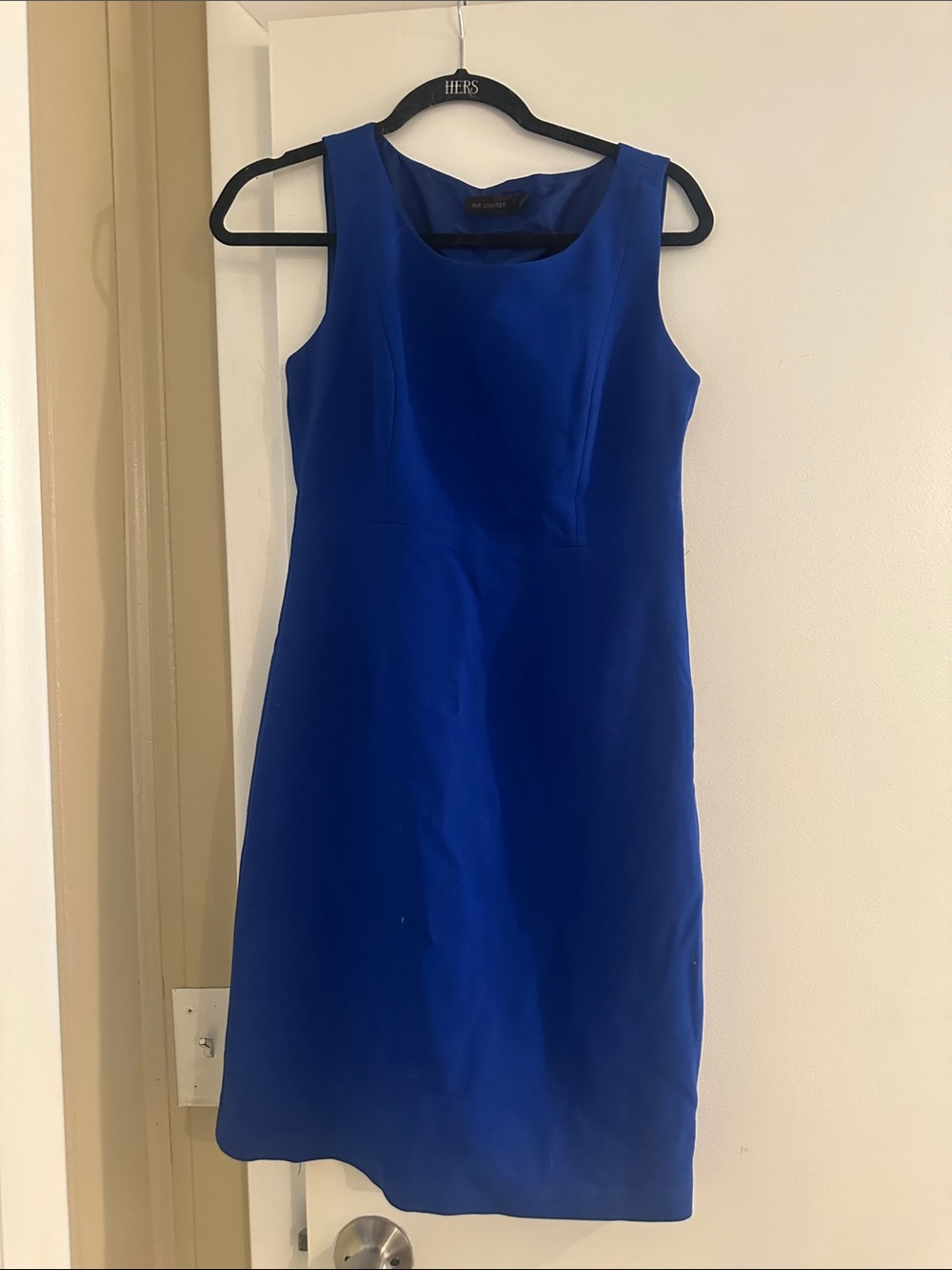 The Limited Sleeveless Sheath Dress - Royal Blue